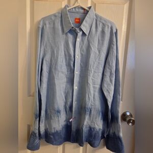 Hugo Boss Orange Label Blue Ombre Shirt